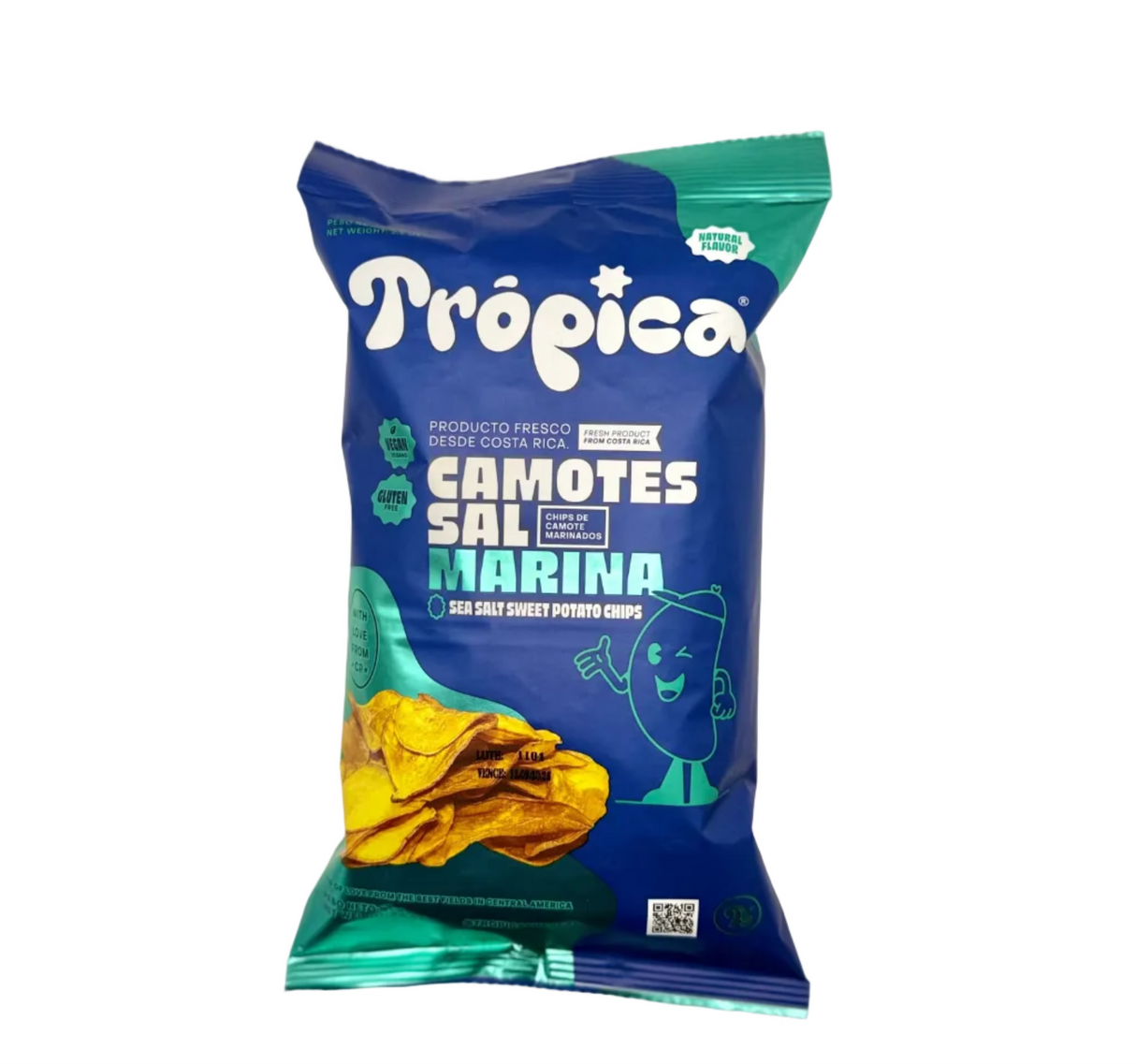 SNACK CAMOTE SAL MARINA TROPICA 70g