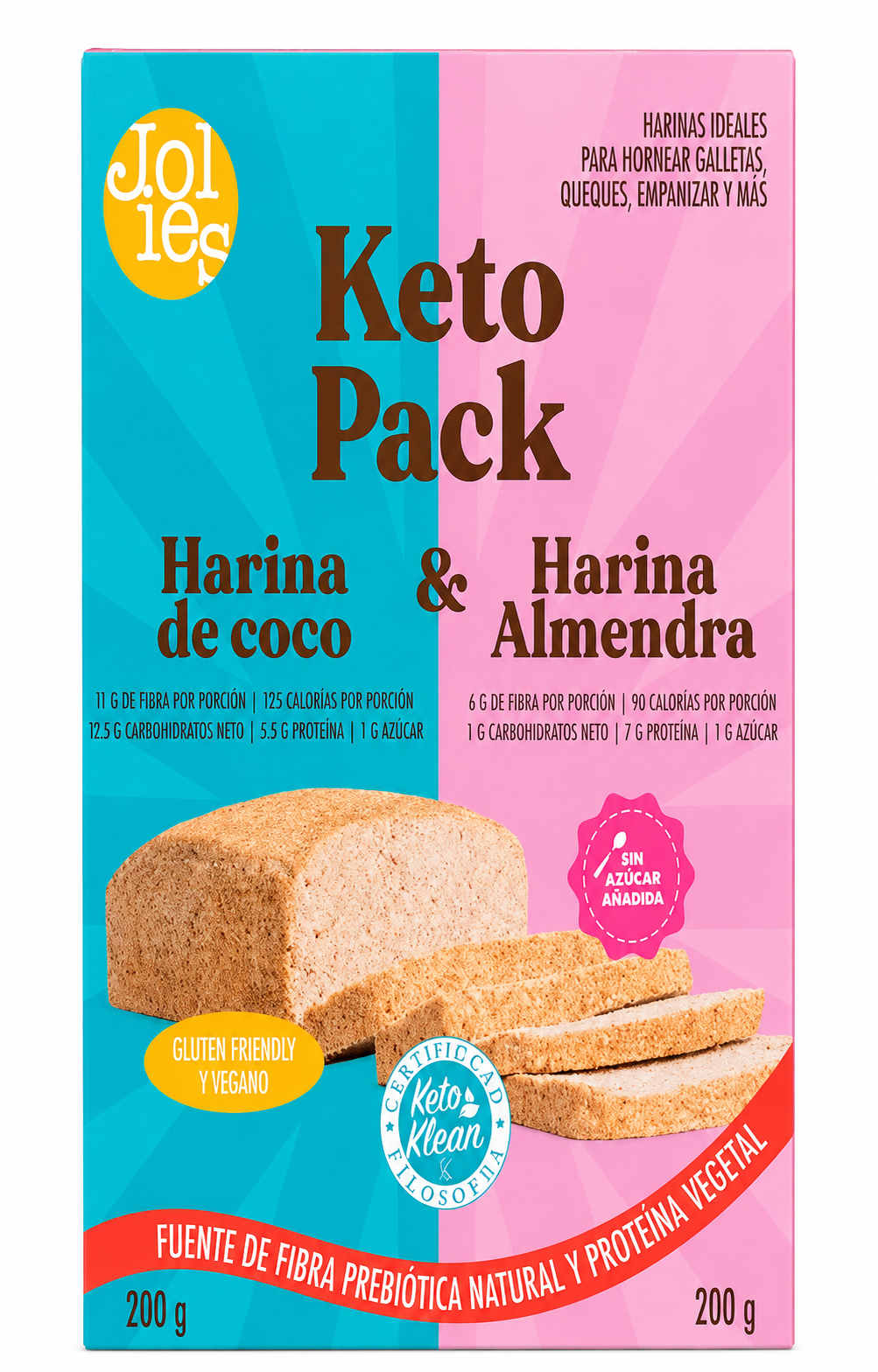 HARINA KETO PACK JOLIES 200G