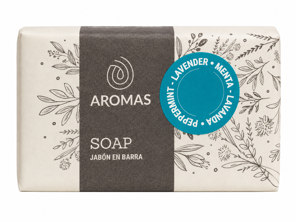 JABON BARRA MENTA - AROMAS 150G