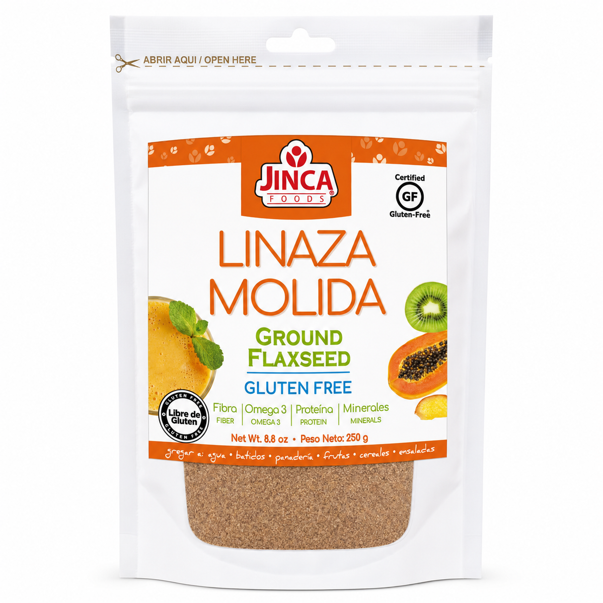 LINAZA MOLIDA JINCA 250 G