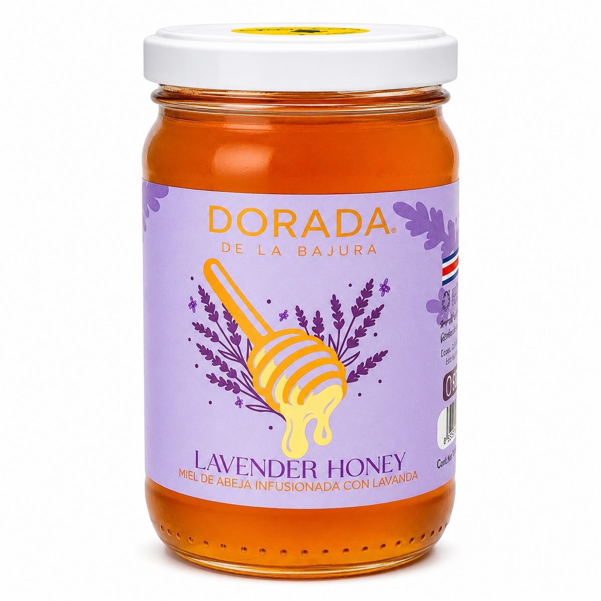 MIEL INFUSIONADA LAVANDA DORADA DE LA BAJURA 270g
