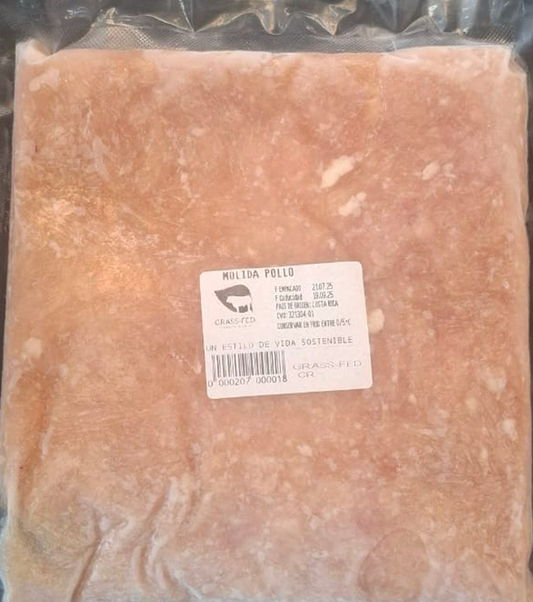 MOLIDA POLLO GRASS FED UNIDAD