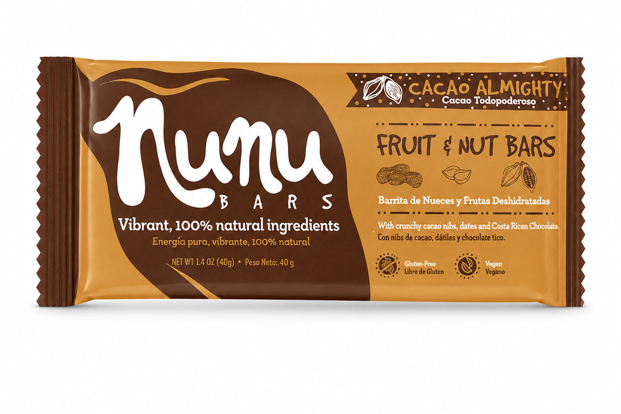 BARRA CACAO ALMIGHTY NUNU 40g
