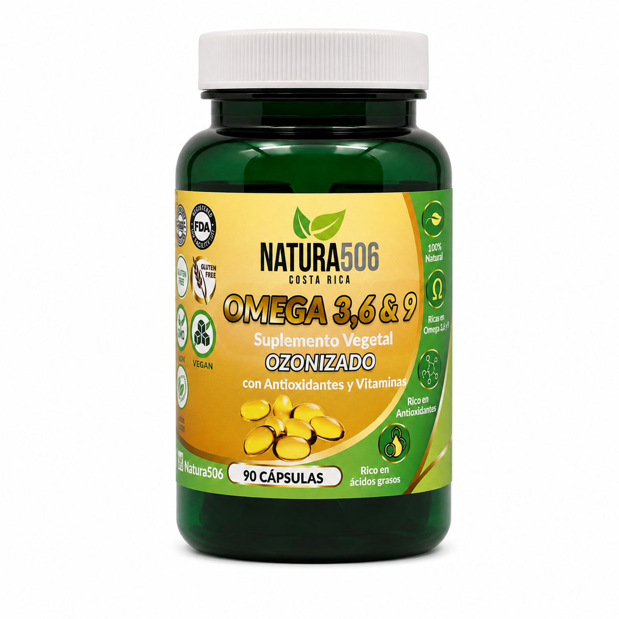 PASTILLA OMEGA 3,6 & 9 NATURA 506 90 CÁPSULAS