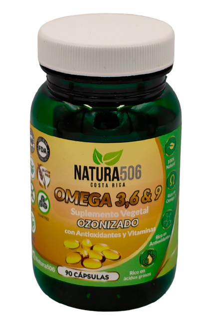 PASTILLA OMEGA 3,6 & 9 NATURA 506 90 CÁPSULAS