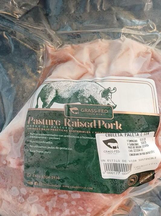 CHULETA PALETA GRASSFED UNIDAD