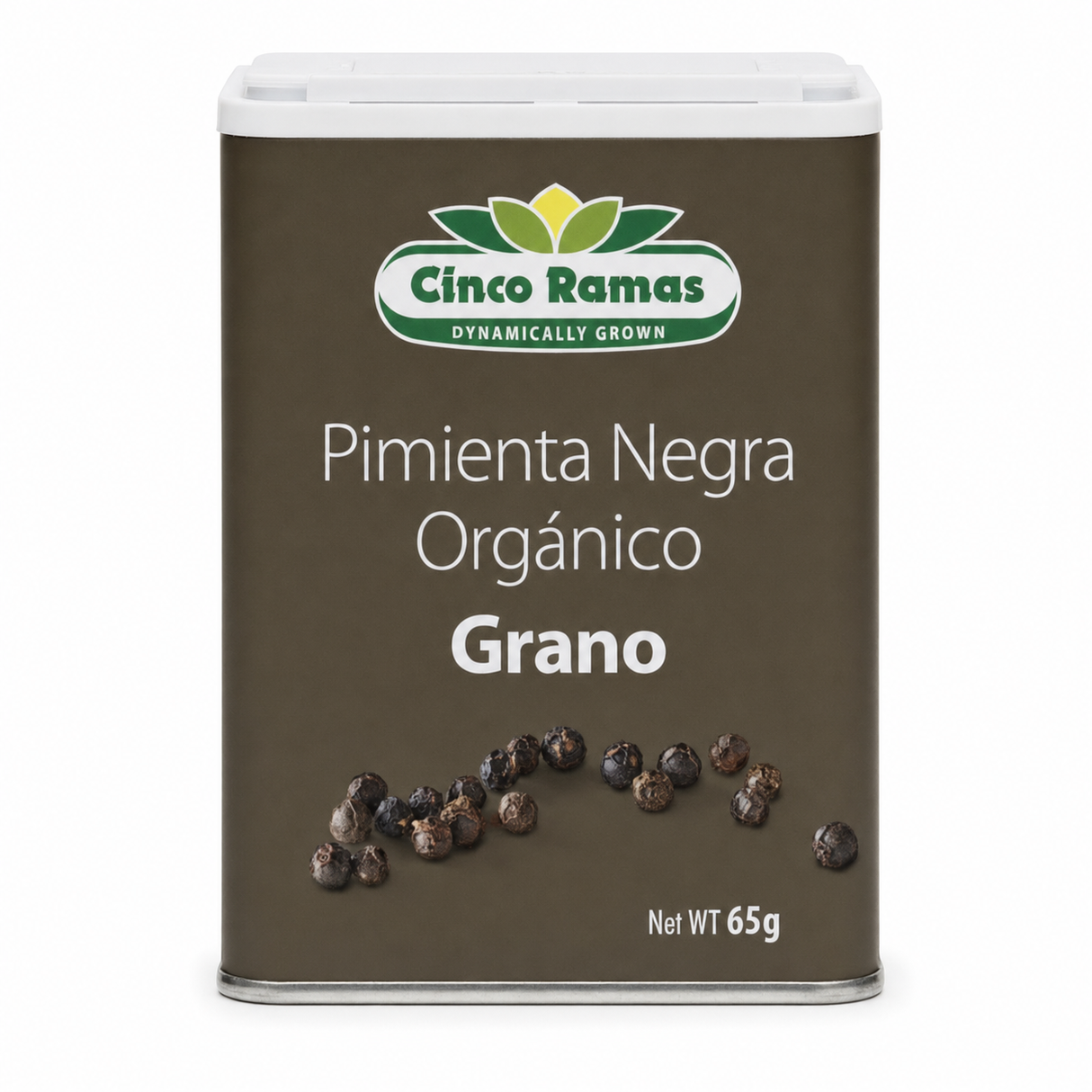 PIMIENTA NEGRA POLVO ORGÁNICO CINCO RAMAS
