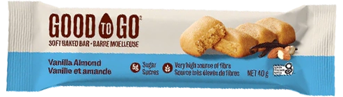 BARRITA VAINILLA ALMENDRA 40g GOOD TO GO