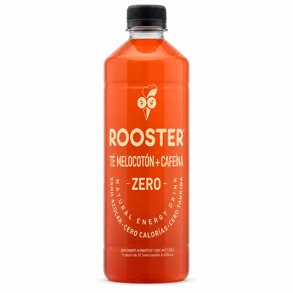 BEBIDA ENERGÉTICA MELOCOTÓN ROOSTER 600ML