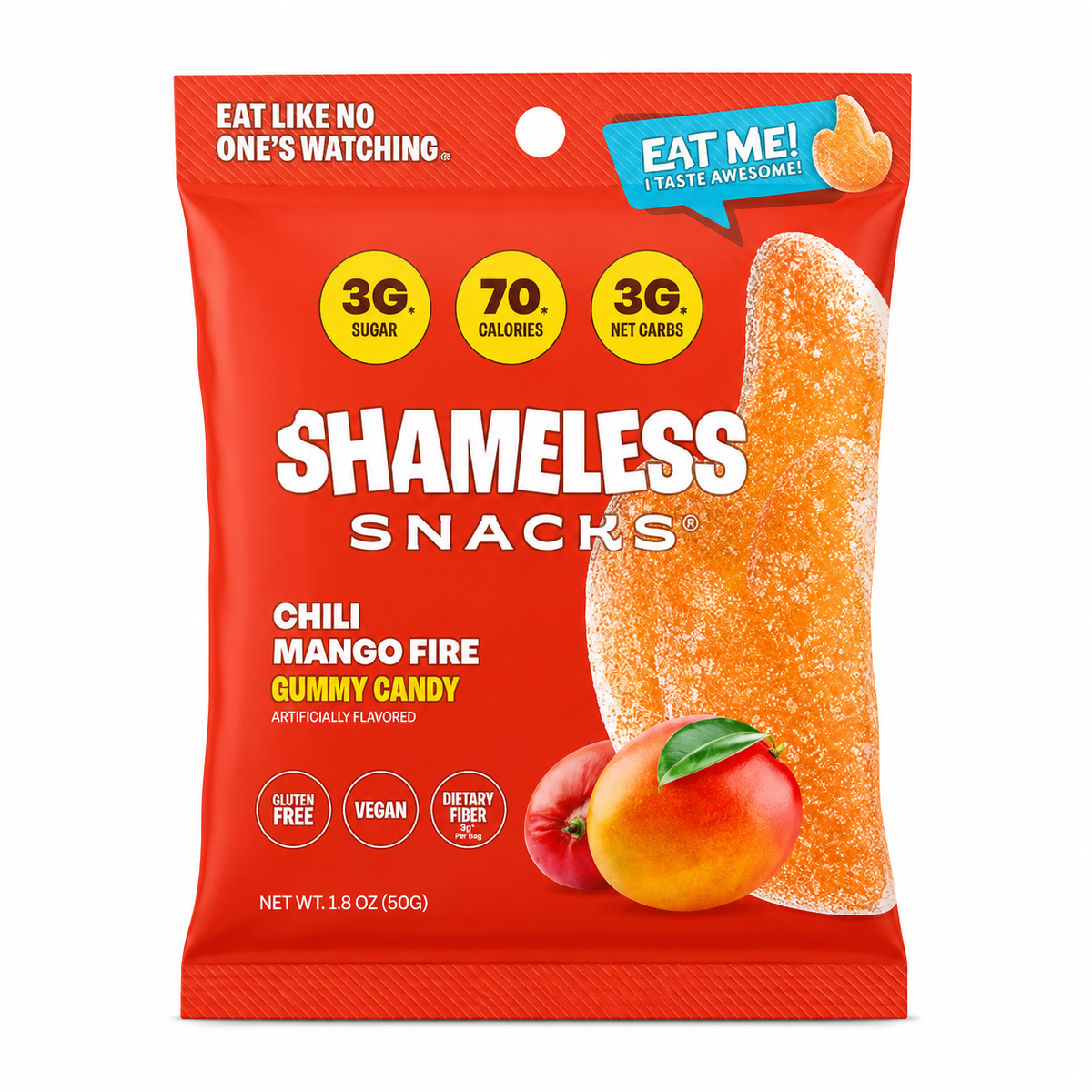 SNACK CHILI GUMMY SHAMELESS 50G