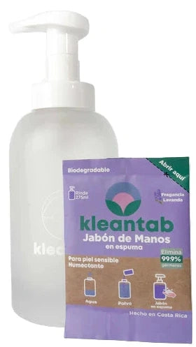 JABON DE MANOS EN ESPUMA KLEANTAB 275ML