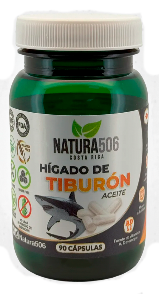 CÁPSULAS DE HÍGADO DE TIBURÓN NATURA 506 90 CÁPSULAS