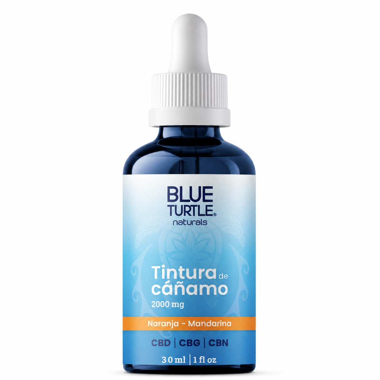 TINTURA DE CÁÑAMO NARANJA-MANDARINA 2000MG BLUE TURTLE 30ML