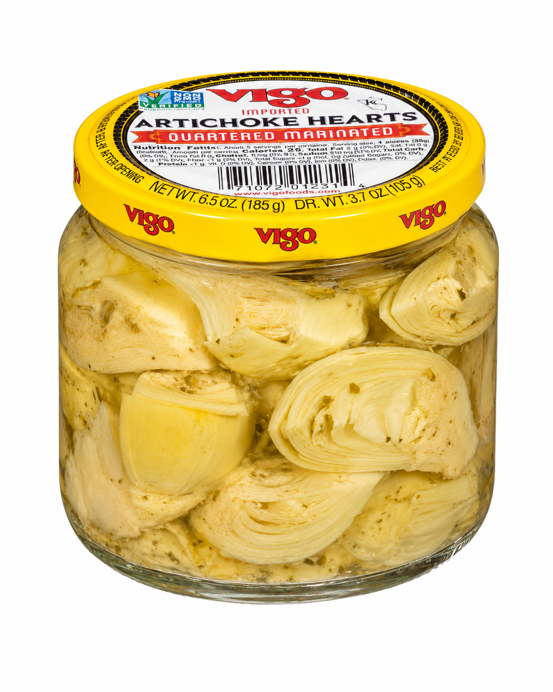 ALCACHOFAS CORAZON MARINADAS VIGO 184g