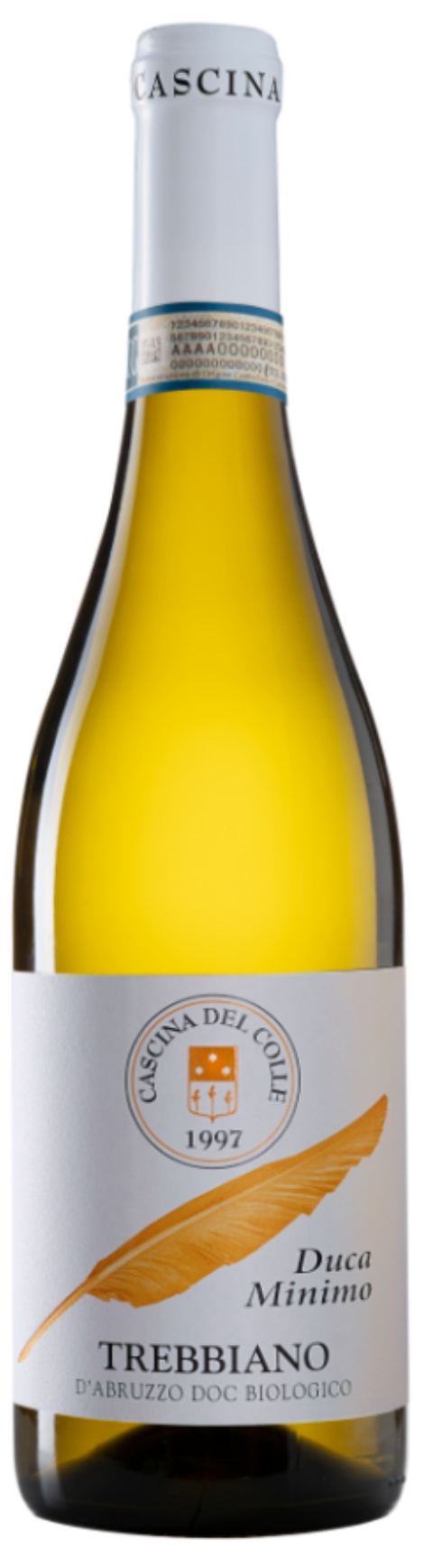 VINO BLANCO DUCA MINIMO TREBBIANO -ORGÁNICO -750ML