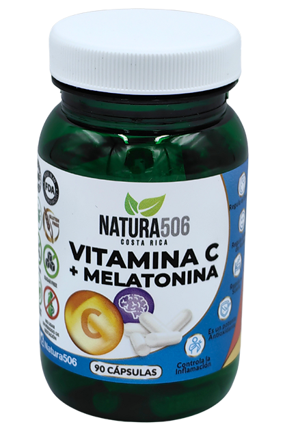 CAPSULAS VITAMINA C + MELATONINA 90 CÁPSULAS 506
