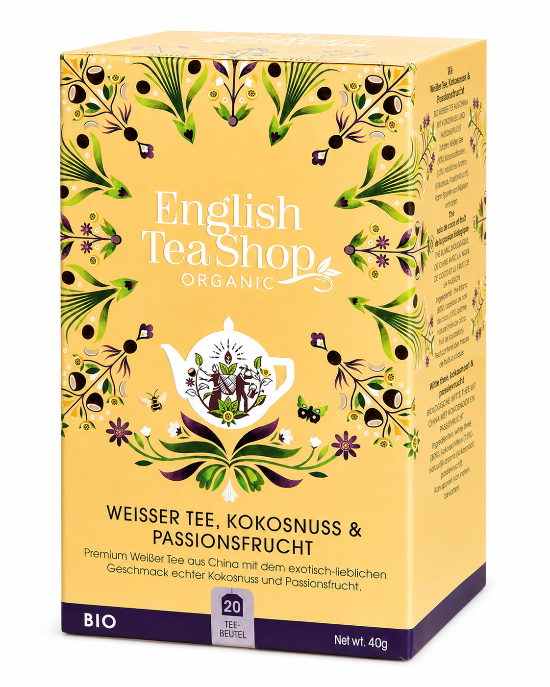 WHITE TEA COCONUT ENGLISH TEA SHOP