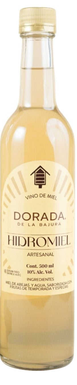 HIDROMIEL DORADA DE LA BAJURA -  VINO DE MIEL 500ML