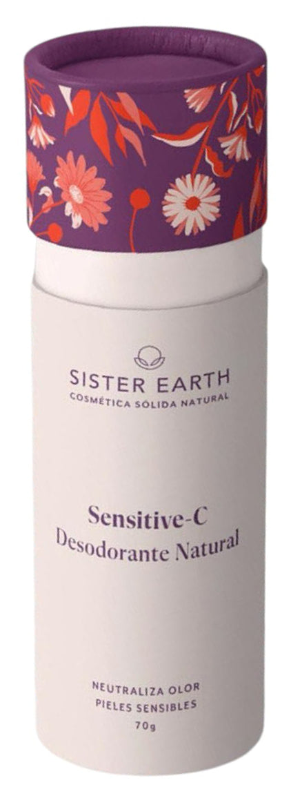 DESODORANTE NATURAL SENSITIVE-C SISTER EARTH 60G