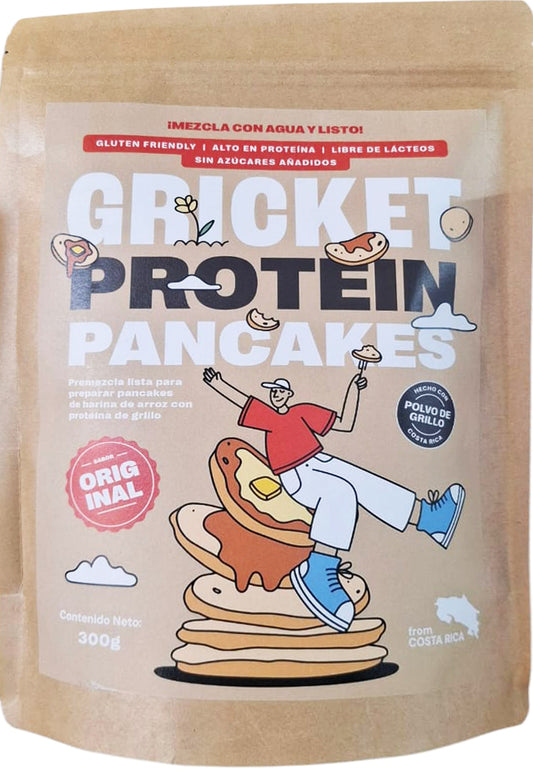PRE MEZCLA DE PANCAKE DE PROTEÍNA DE GRILLO GRICKET PROTEIN 300G