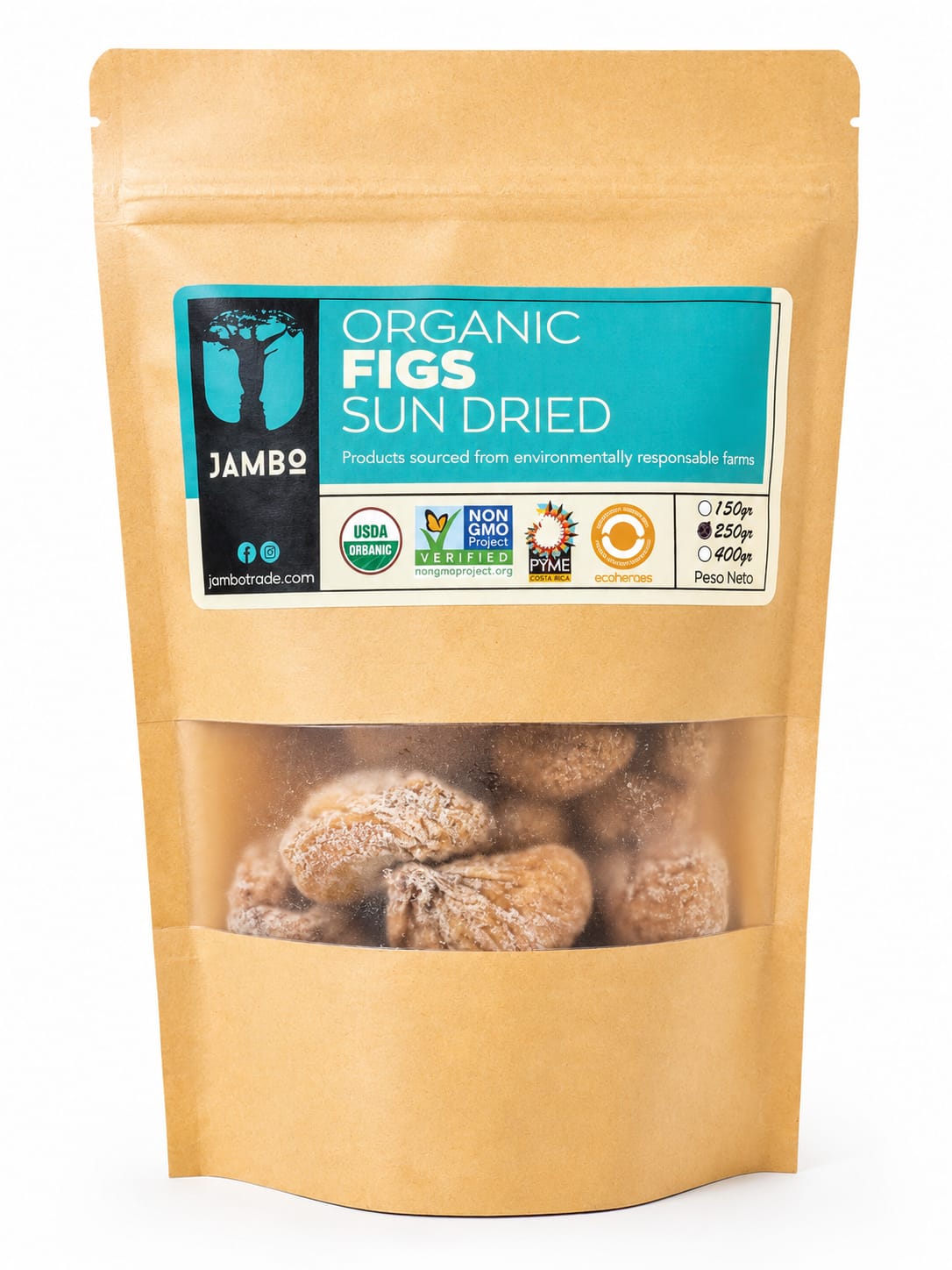 HIGOS ORGANICOS JAMBO 250g