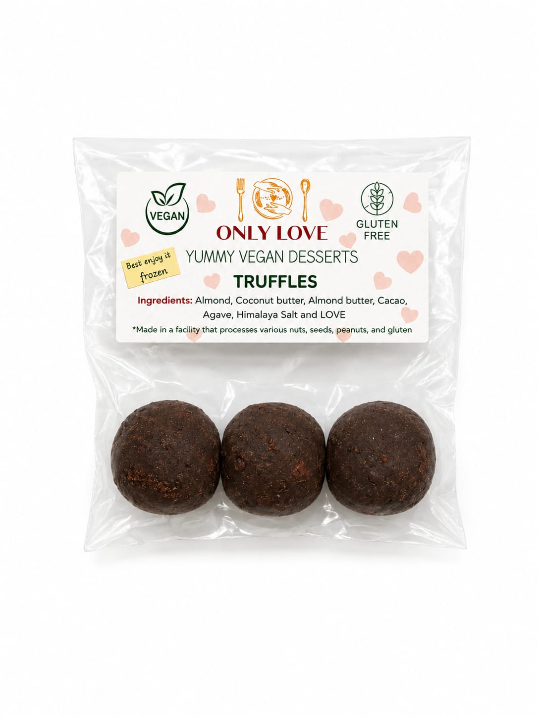 TRUFFLES VEGANO ONLY LOVE 55g