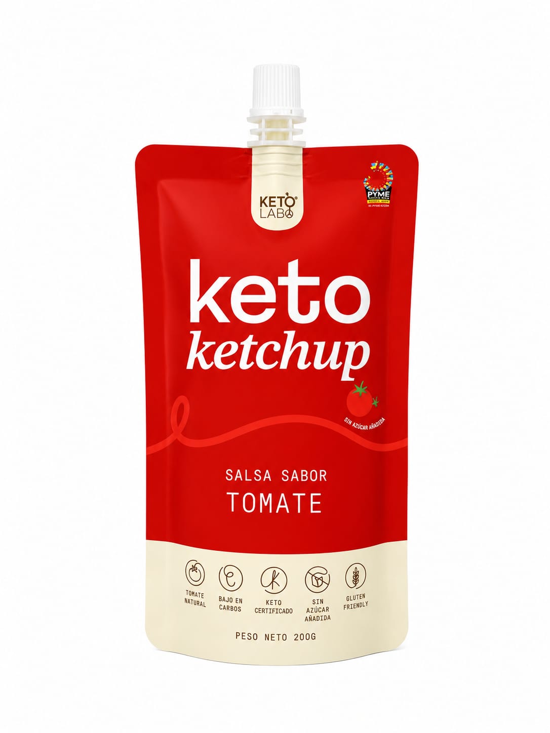 KETCHUP KETO ORIGINAL KETOLAB 200g