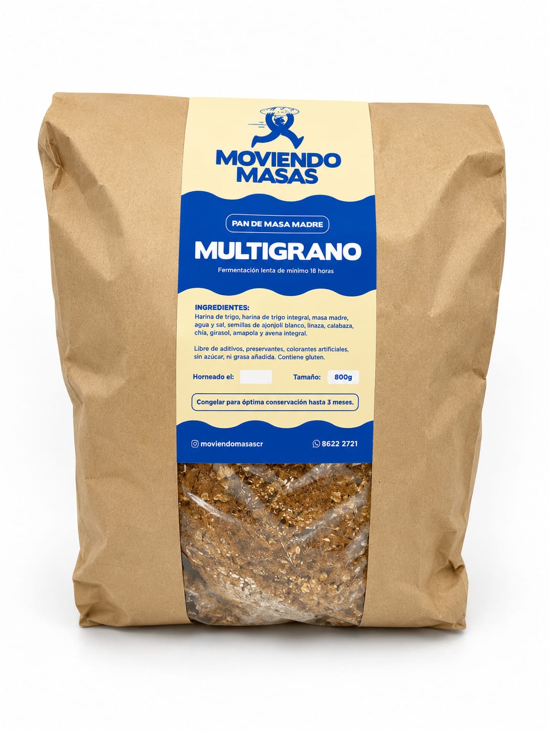 PAN MULTIGRANO MOVIENDO MASAS