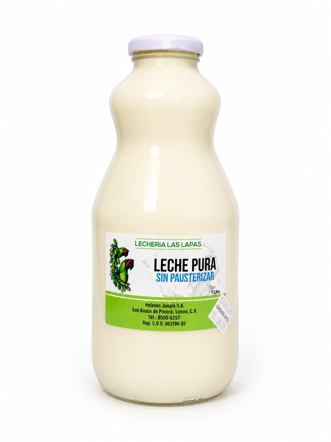 LECHE ENTERA LAS LAPAS 1 LITRO