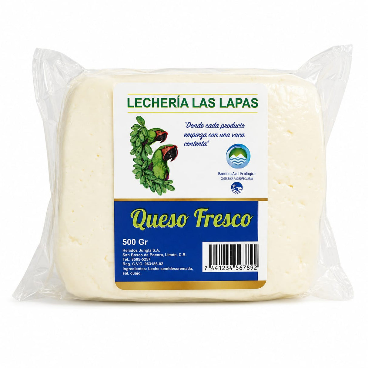 QUESO FRESCO LAS LAPAS 500G