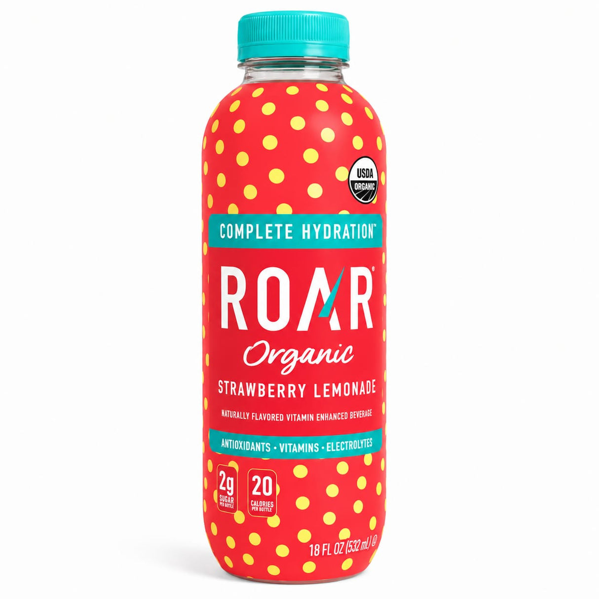 BEBIDA LIMONADA Y FRESA ROAR 532ml
