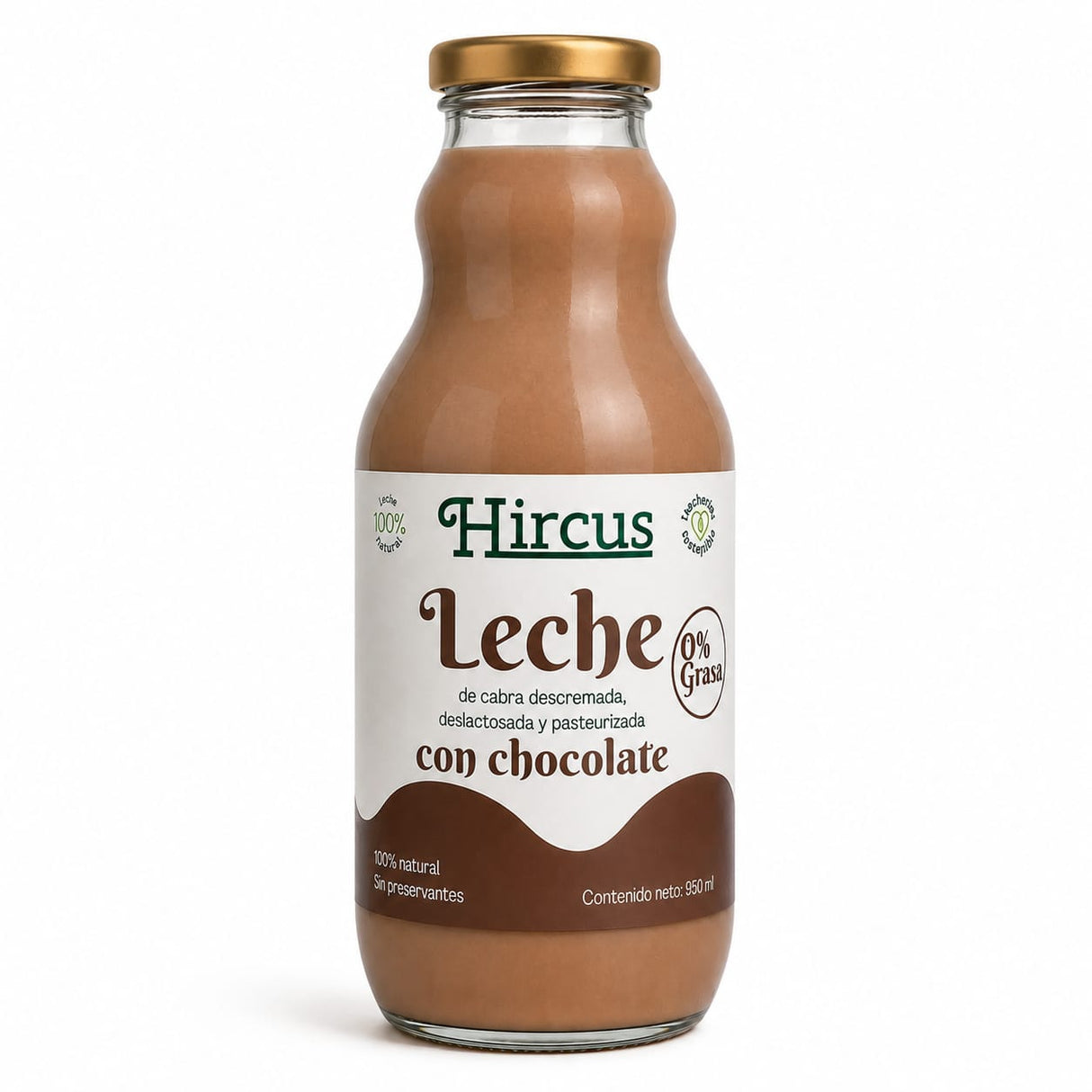 LECHE DE CABRA CON CHOCOLATE HIRCUS 950ml