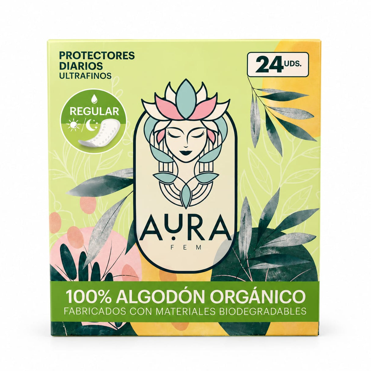 PROTECTOR FEMENINO DIARIO AURA 24 UNIDADES