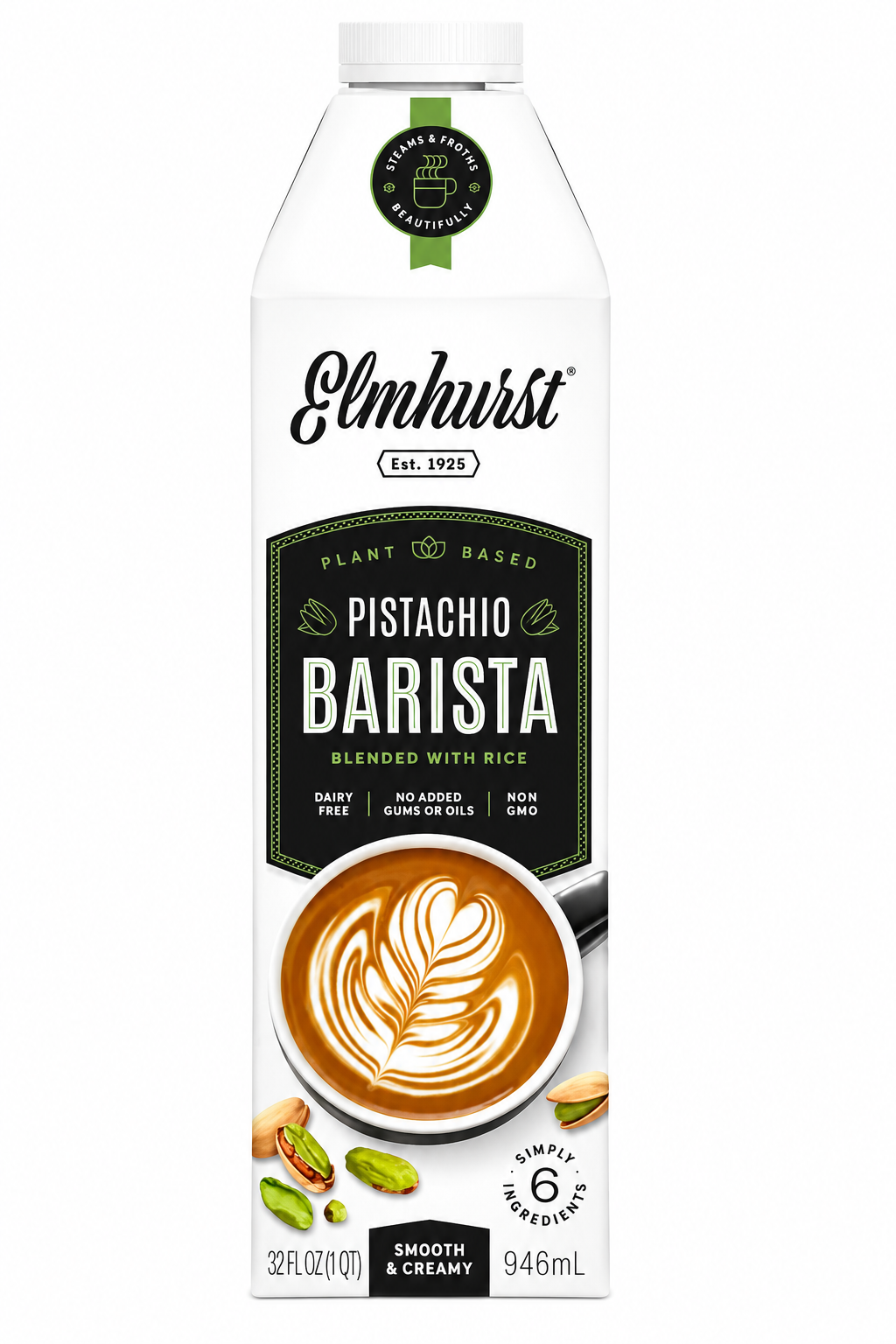 BEBIDA PISTACHO BARISTA ELMHURST 946ml