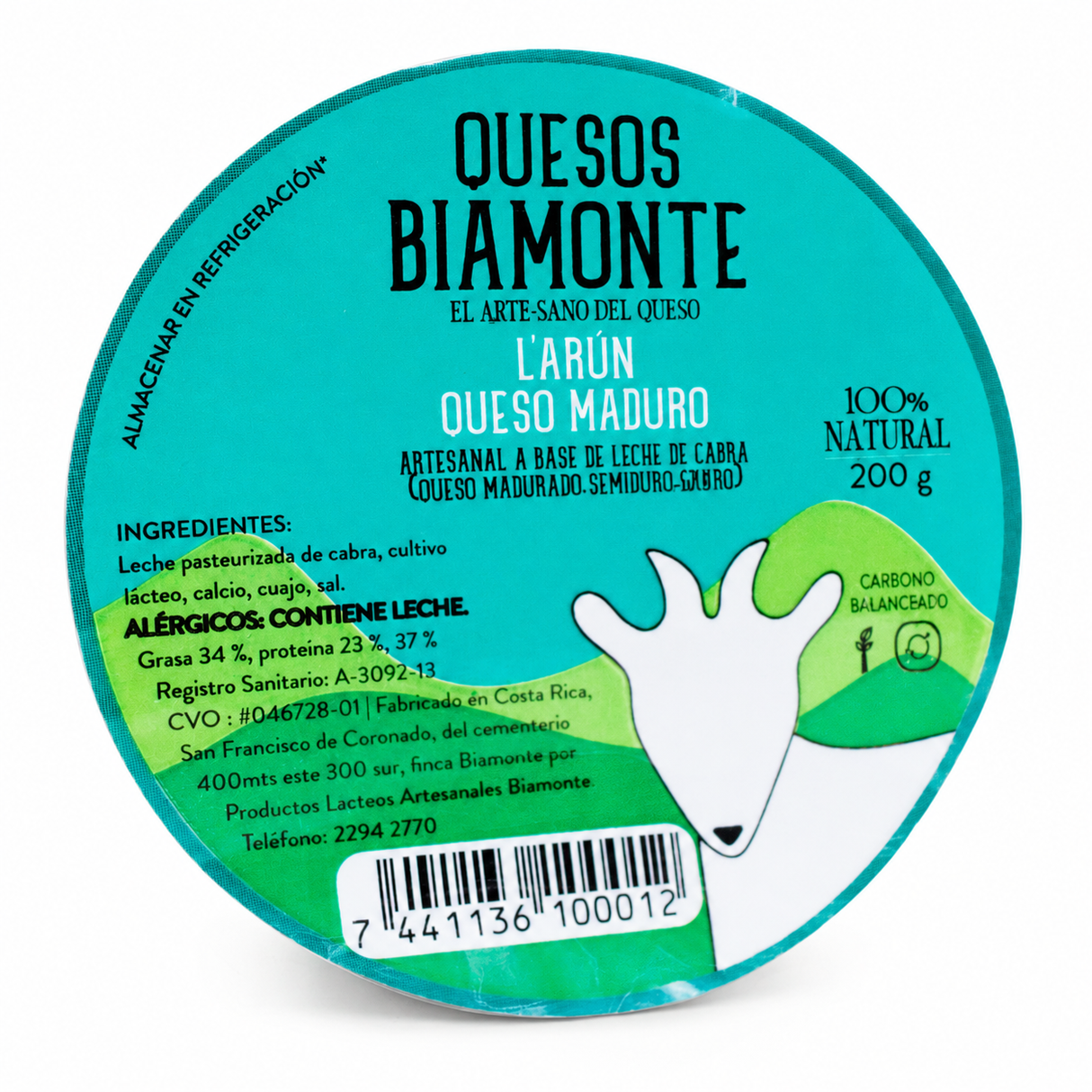 QUESO LARUN MADURO BIAMONTE 200G