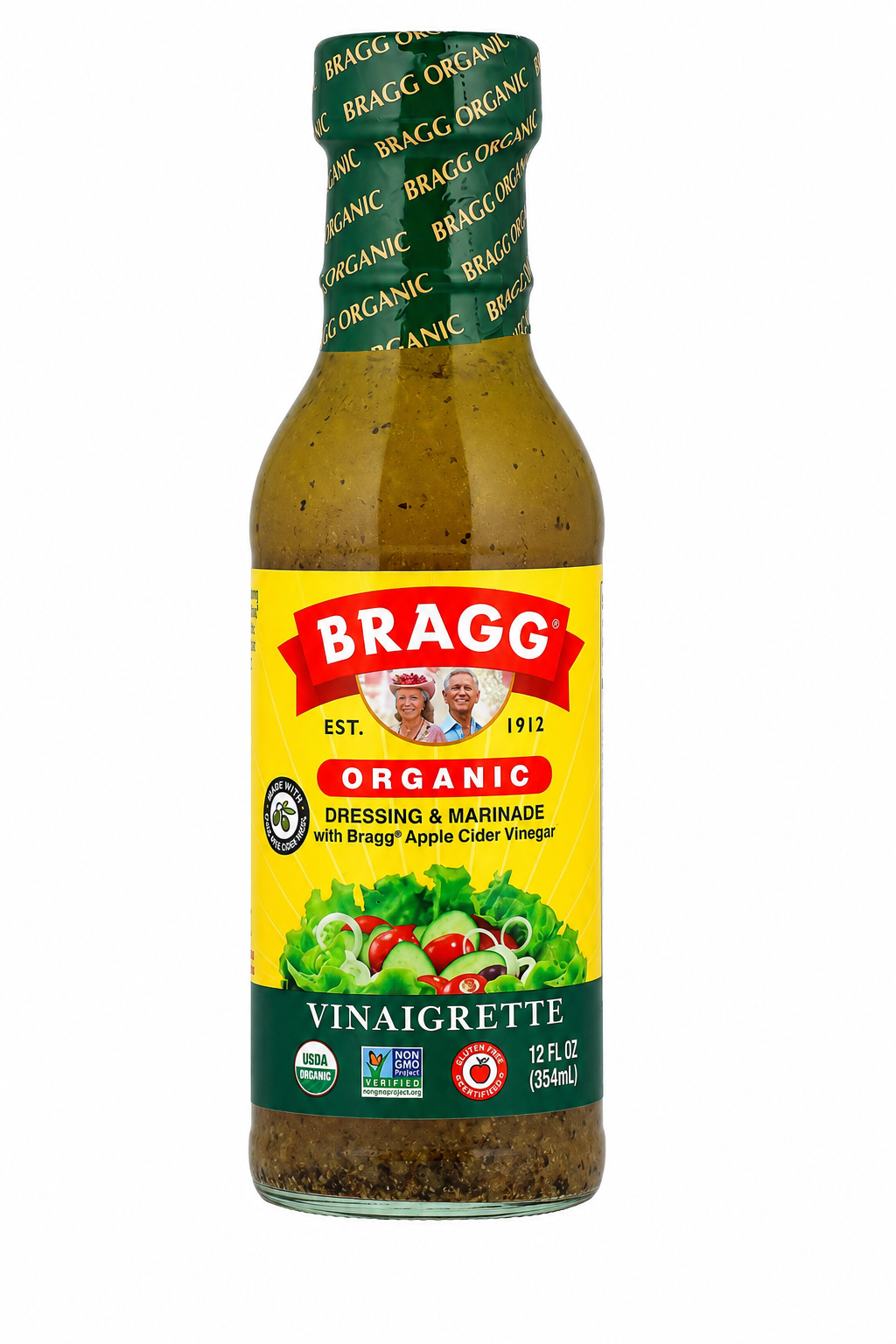 VINAGRETA VINAGRE ORGÁNICO MANZANA BRAGG 354ML