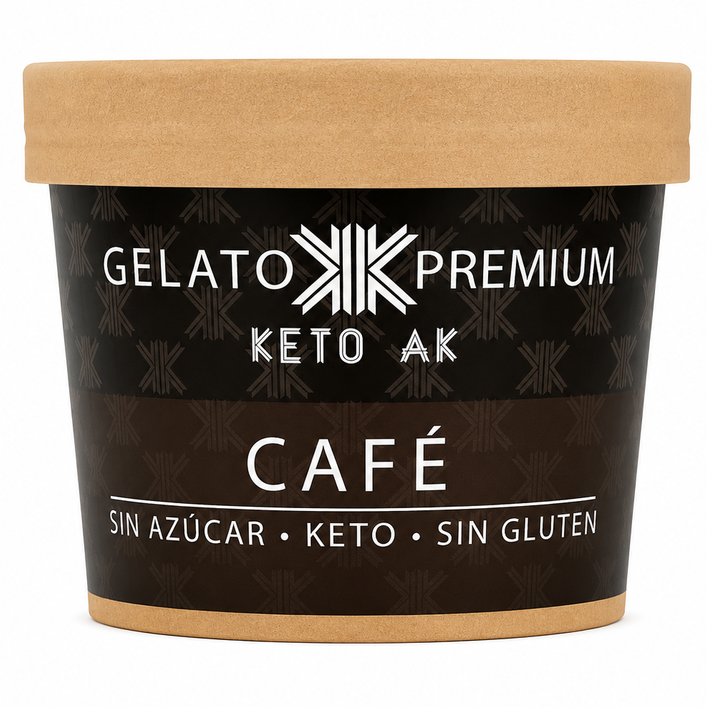 GELATO DE CAFÉ SIN AZÚCAR KETO AK - 220G
