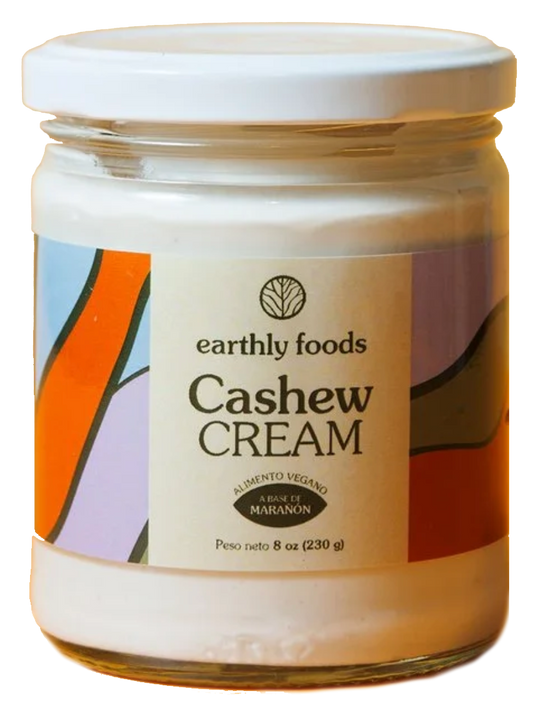 CASHEW CREAM EARTHLY FOODS 230G