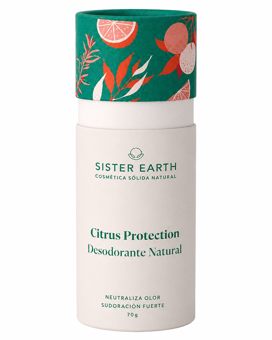 DESODORANTE NATURAL CITRUS PROTECTION SISTER EARTH 60G