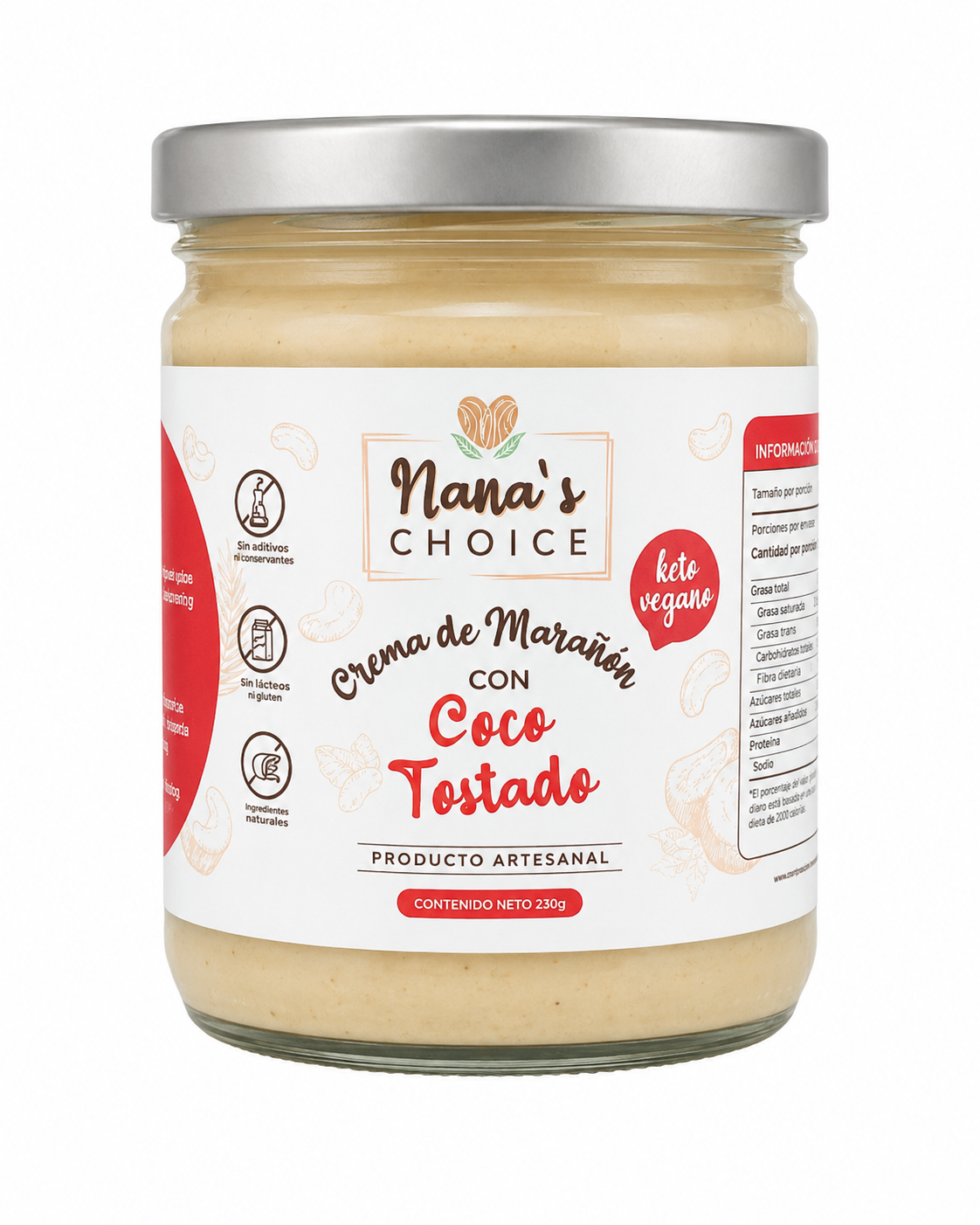 CREMA DE MARAÑÓN NANA´S CHOICE