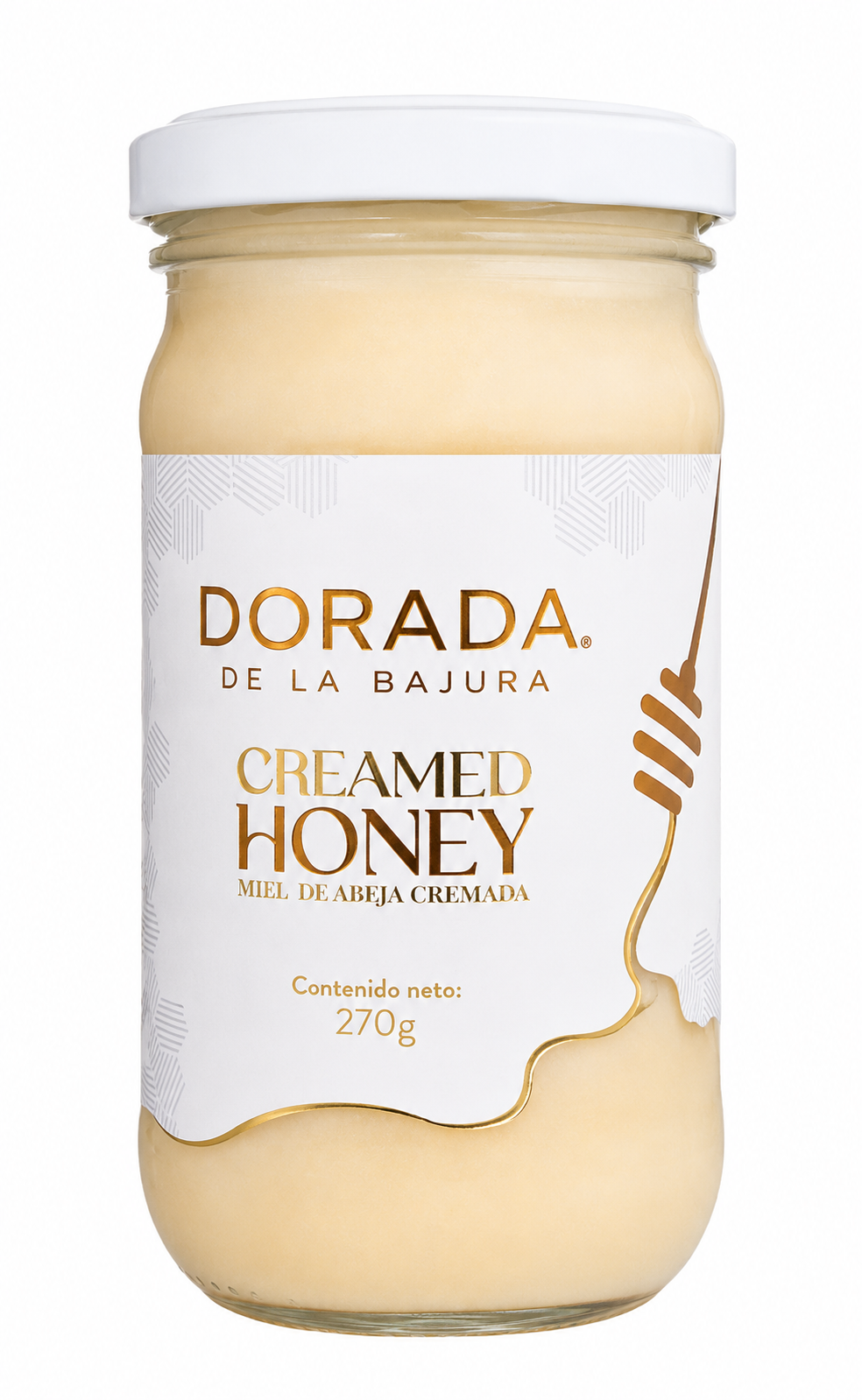 MIEL CREMADA DORADA LA BAJURA 270G