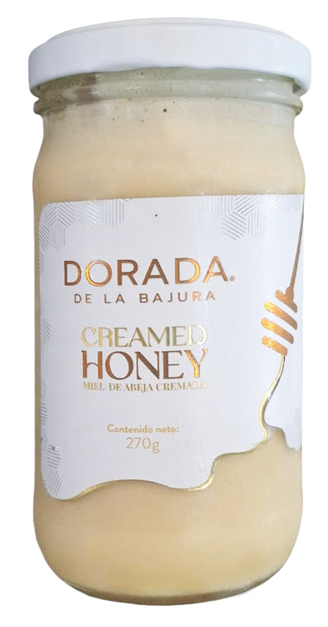 MIEL CREMADA DORADA LA BAJURA 270G