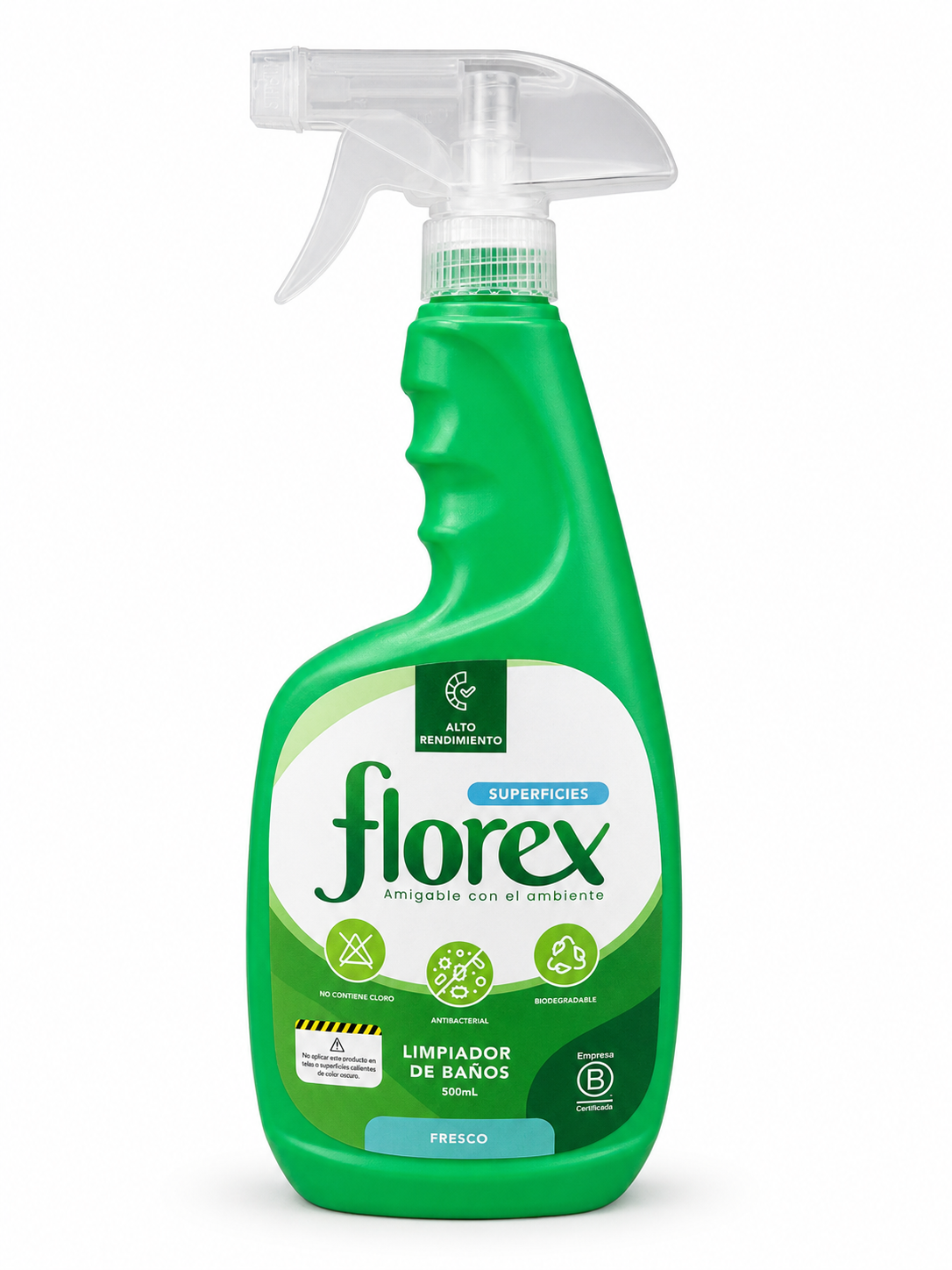 LIMPIADOR DE BAÑOS - AROMA FRESCO - FLOREX 500ML