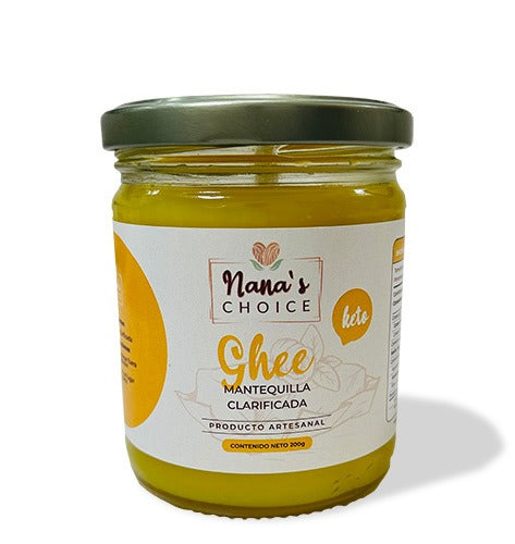 MANTEQUILLA CLARIFICADA GHEE NANA´S CHOICE 200G