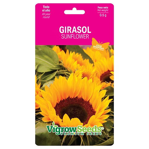 SEMILLA GIRASOL VIGROW SEEDS 0.5G