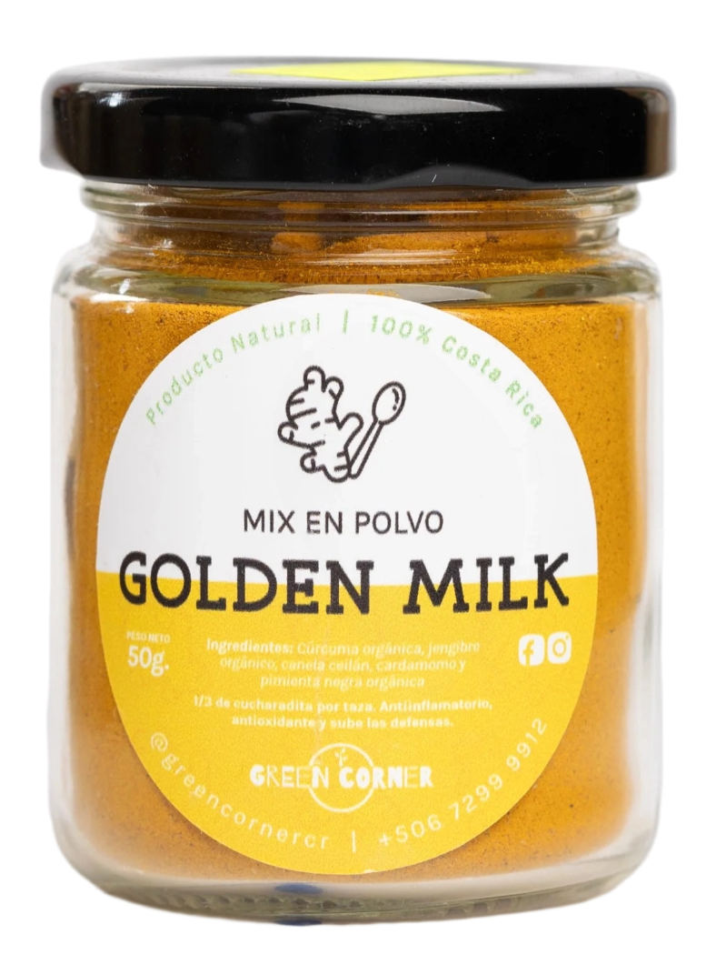 GOLDEN MILK GREEN CORNER FRASCO 50G
