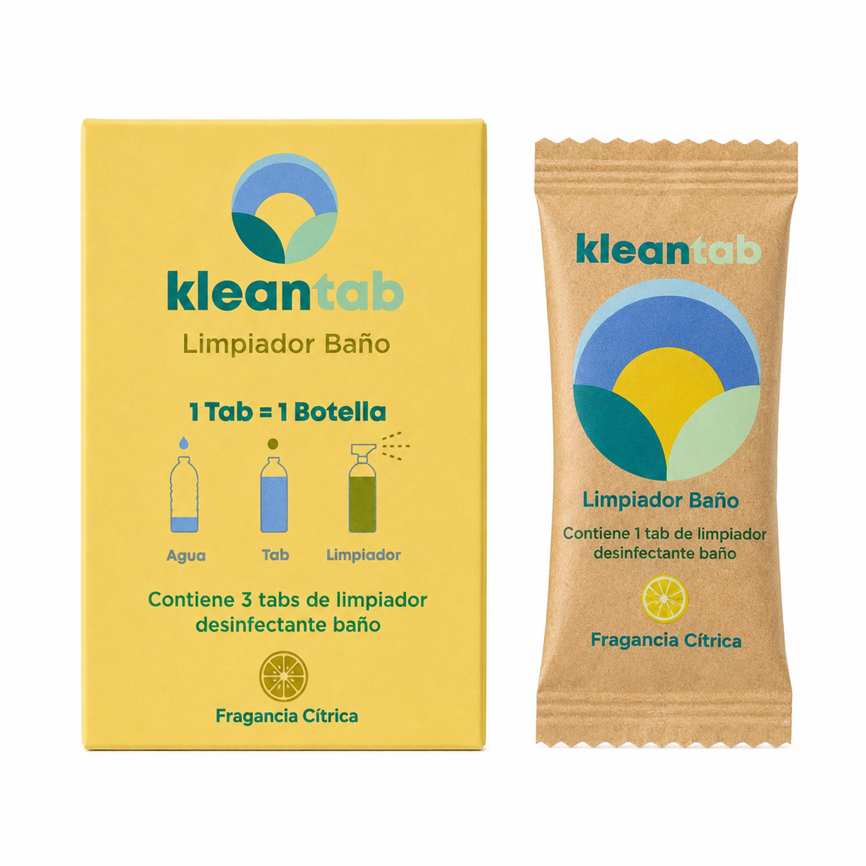 KIT LIMPIADOR DE BAÑO KLEANTAB