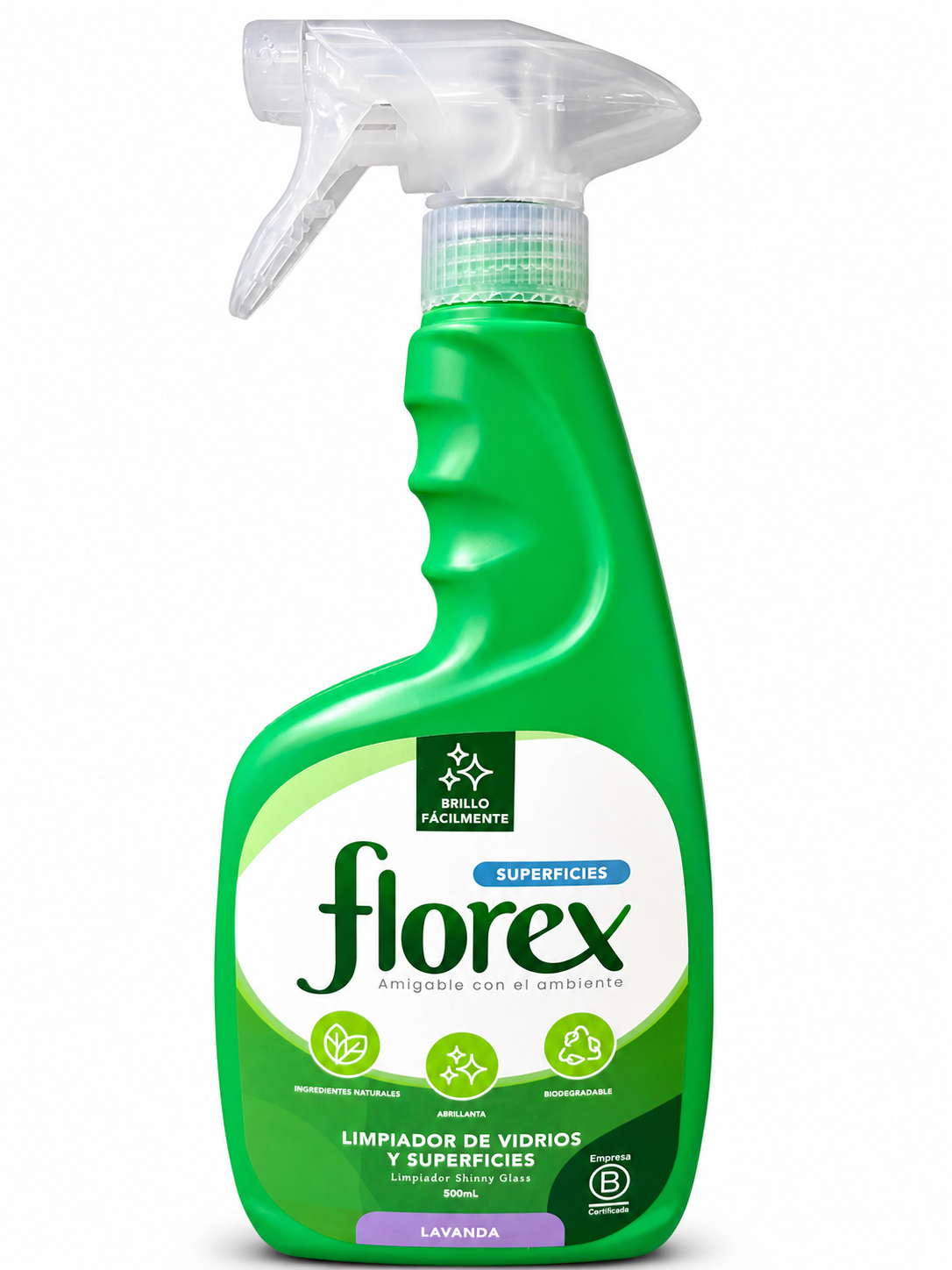 LIMPIADOR DE SUPERFICIES DELICADAS FLOREX 500ML