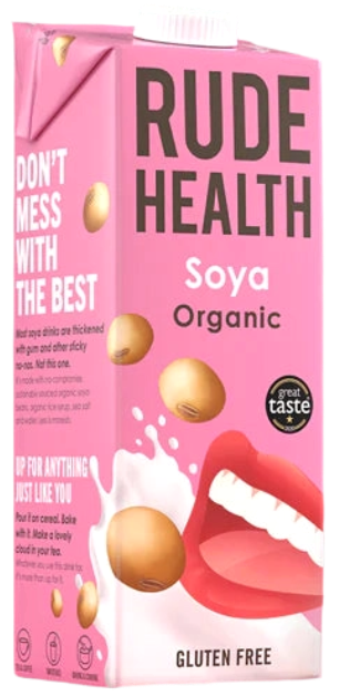 BEBIDA LECHE SOYA RUDE HEALTH 1L