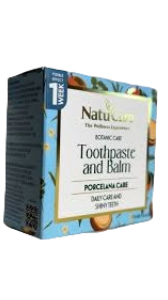 PASTA DENTAL Y PULIDOR DE PORCELANA NATUCARE 75G